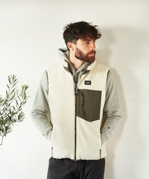 TAION BOA REVERSIBLE DOWN VEST (タイオン ボアリバーシブル ダウンベスト)