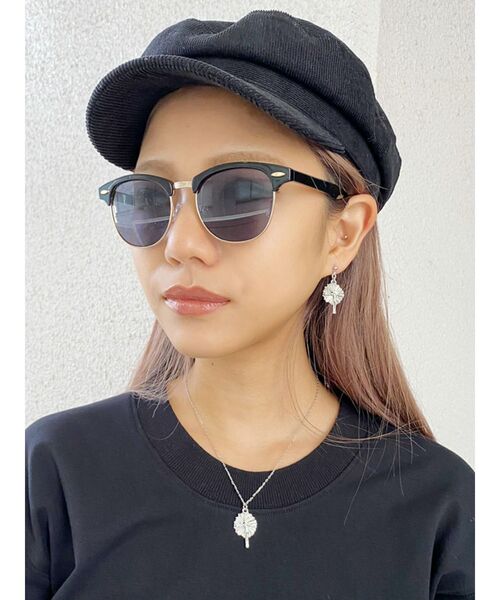 GYDA（ジェイダ）の「コーデュロイマリンCAP（キャップ・レディース・キャメル/ブラック・FREE）」の2枚目の写真