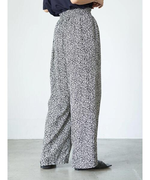 AMERICAN HOLIC（アメリカンホリック）の「ドロストとろみワイドパンツ　＊（その他パンツ・レディース・その他14/ブルー系その他/その他9/ドット・L/M）」の14枚目の写真