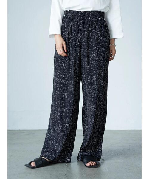 AMERICAN HOLIC（アメリカンホリック）の「ドロストとろみワイドパンツ　＊（その他パンツ・レディース・その他14/ブルー系その他/その他9/ドット・L/M）」の22枚目の写真