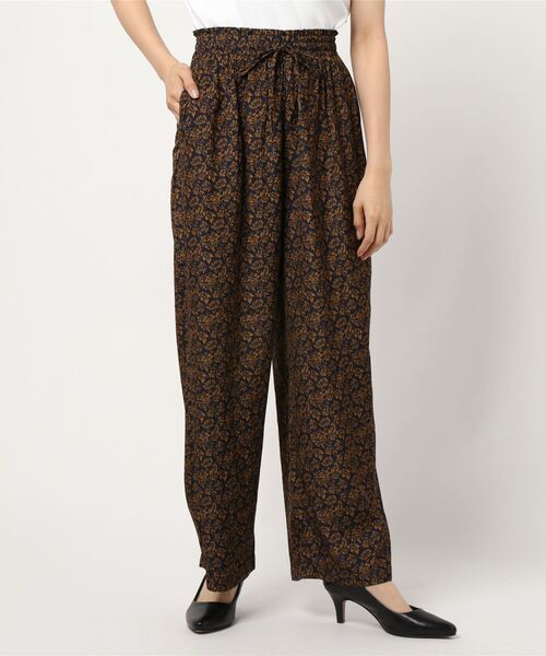 AMERICAN HOLIC（アメリカンホリック）の「ドロストとろみワイドパンツ　＊（その他パンツ・レディース・その他14/ブルー系その他/その他9/ドット・L/M）」の7枚目の写真