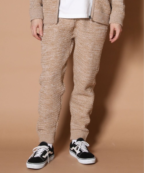 JACKROSE(ジャックローズ)の「JE-ストレッチニット.ジョガーパンツ(その他パンツ・メンズ・ブラック/グレー/ベージュ・M/L)」の3枚目の写真