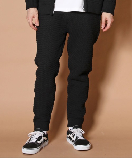 JACKROSE(ジャックローズ)の「JE-ストレッチニット.ジョガーパンツ(その他パンツ・メンズ・ブラック/グレー/ベージュ・M/L)」の2枚目の写真