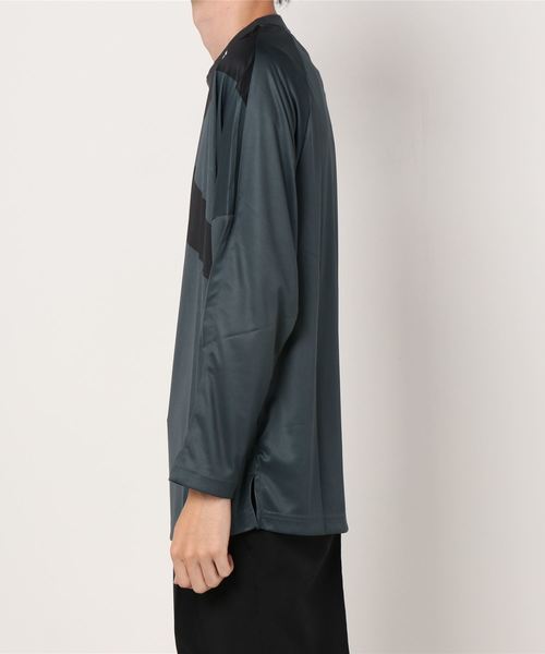 Reebok（リーボック）の「eightyone ロング スリーブ Tシャツ （Tシャツ/カットソー・メンズ・グレー・XXX-LARGE/LARGE/MEDIUM/X-LARGE/SMALL/XX-LARGE）」の3枚目の写真