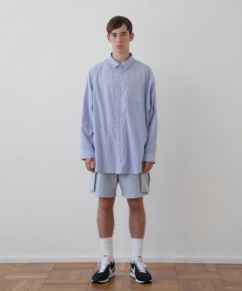 wonderland（ワンダーランド）の「Big stripe shirts（シャツ/ブラウス 