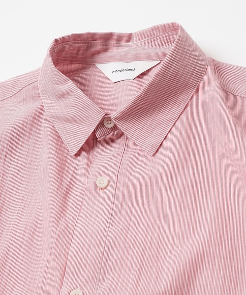 wonderland（ワンダーランド）の「Big stripe shirts（シャツ/ブラウス 