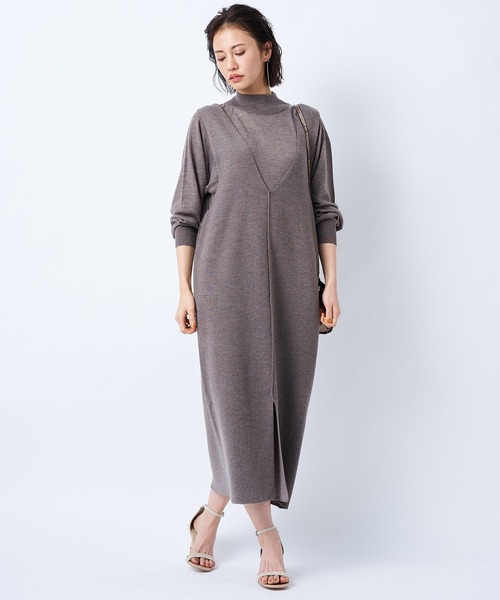 un dix cors アンディコール　ワンピース　ウール　S サイズ un dix cors（アンディコール）の「4wayニットセット（ワンピース）」 - WEAR