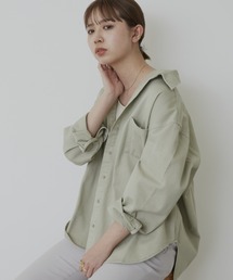 Aunt Marie's | カラーケミカルデニムシャツ/AUNT MARIE'S(デニムジャケット)