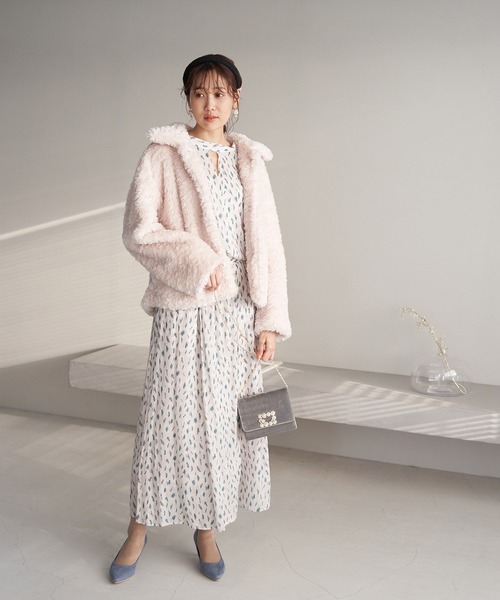 ROPE' PICNIC(ロペピクニック)の「【一部店舗限定】【Mon E’toile】ボウタイブラウス(シャツ/ブラウス・レディース・チャコールグレー/ベージュ・38)」の15枚目の写真