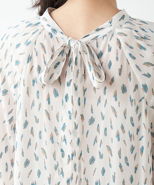 ROPE' PICNIC(ロペピクニック)の「【一部店舗限定】【Mon E’toile】ボウタイブラウス(シャツ/ブラウス・レディース・チャコールグレー/ベージュ・38)」の19枚目の写真