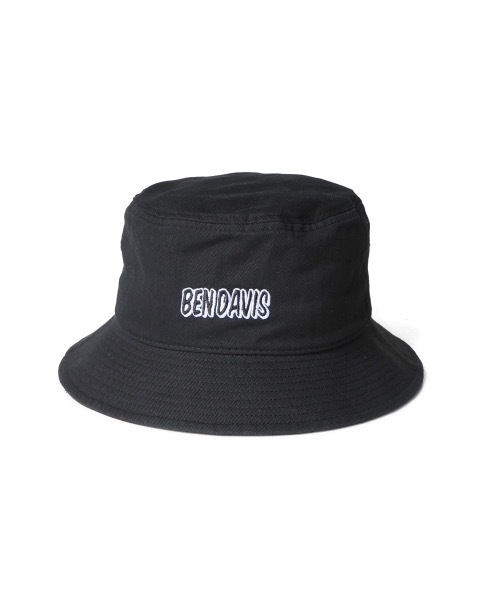 BEN DAVIS（ベンデイビス）の「LOGO BUCKET HAT（ハット・レディース・ホワイト/ベージュ/ブラック系その他/ブラック/ベージュ系その他・FREE）」の2枚目の写真