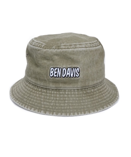 BEN DAVIS（ベンデイビス）の「LOGO BUCKET HAT（ハット・レディース・ホワイト/ベージュ/ブラック系その他/ブラック/ベージュ系その他・FREE）」の7枚目の写真