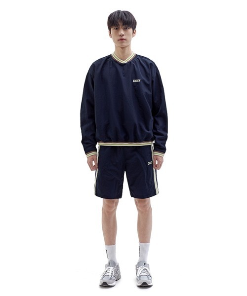 CHUCK（チャック）の「【CHUCK 】ロゴラグビーショーツ / CHUCK LOGO RUGBY SHORTS（その他パンツ・メンズ・ネイビー/イエローゴールド・MEDIUM/LARGE）」の5枚目の写真