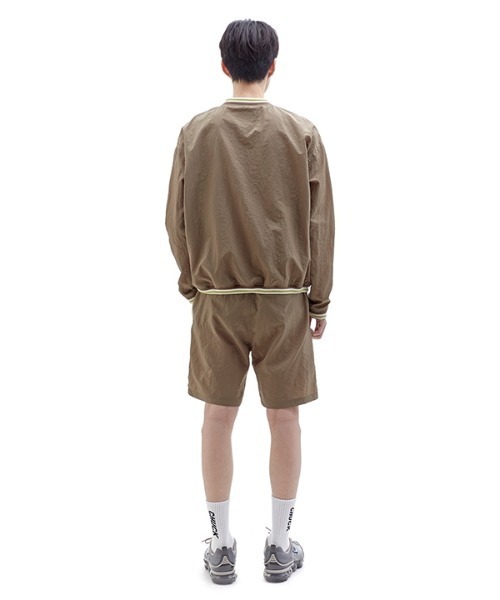 CHUCK（チャック）の「【CHUCK 】ロゴラグビーショーツ / CHUCK LOGO RUGBY SHORTS（その他パンツ・メンズ・ネイビー/イエローゴールド・MEDIUM/LARGE）」の3枚目の写真