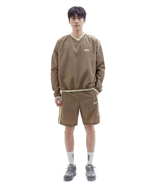 CHUCK（チャック）の「【CHUCK 】ロゴラグビーショーツ / CHUCK LOGO RUGBY SHORTS（その他パンツ・メンズ・ネイビー/イエローゴールド・MEDIUM/LARGE）」の9枚目の写真