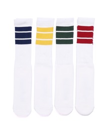FRUIT OF THE LOOM | FRUIT OF THE LOOM/フルーツオブザルーム 4PAC STRIPE SOCKS ソックス(ソックス/靴下)