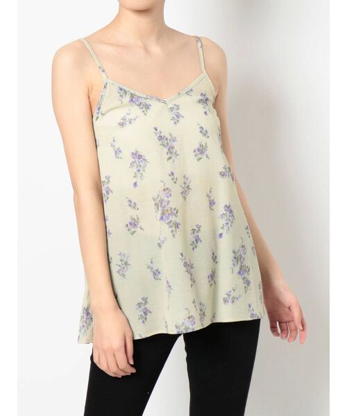 MURUA(ムルーア)の「ブラーフラワーレイヤードトップス(ニット/セーター・レディース・ブラック/ベージュ・FREE)」の17枚目の写真