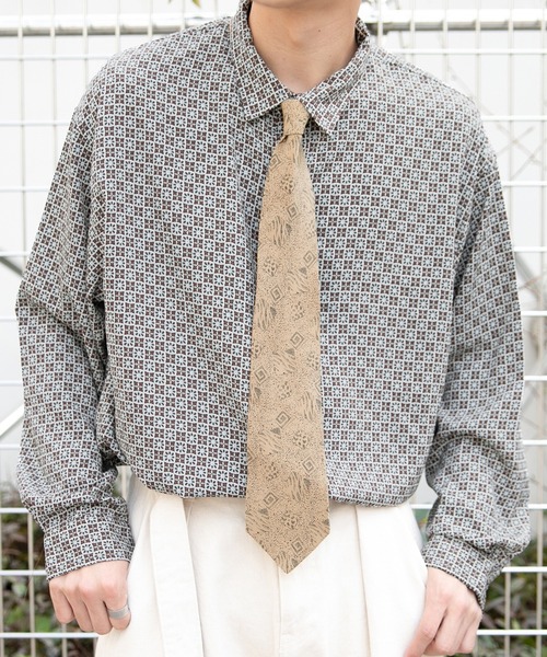 PairPair（ペアペア）の「アソートペイントルーズシャツ(ユニセックス)（シャツ/ブラウス・メンズ・ブルー/アイボリー/ブラウン系その他・FREE）」の2枚目の写真