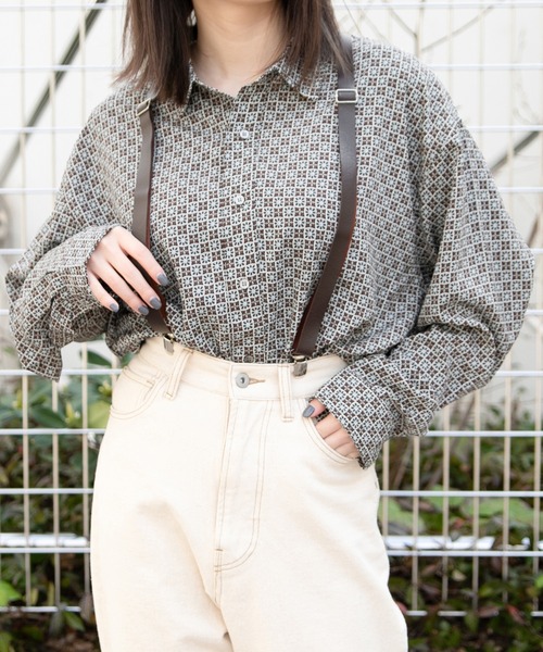 PairPair（ペアペア）の「アソートペイントルーズシャツ(ユニセックス)（シャツ/ブラウス・メンズ・ブルー/アイボリー/ブラウン系その他・FREE）」の21枚目の写真