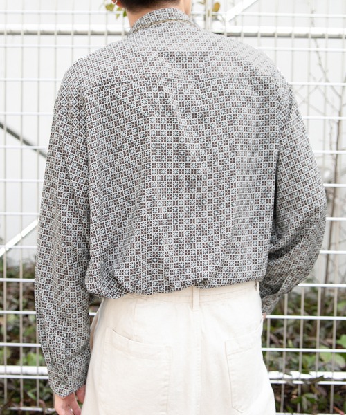 PairPair（ペアペア）の「アソートペイントルーズシャツ(ユニセックス)（シャツ/ブラウス・メンズ・ブルー/アイボリー/ブラウン系その他・FREE）」の9枚目の写真