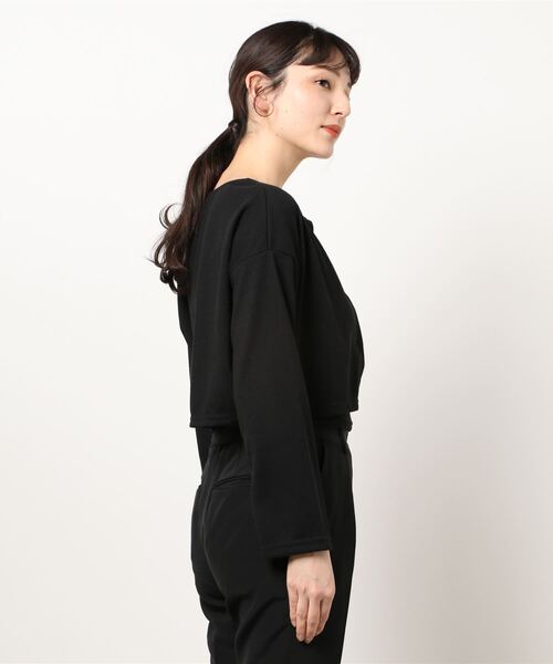 BLUEEAST(ブルーイースト)の「カーディガン&キャミソールセット アンサンブル(アンサンブル・レディース・ブラック/イエロー/アイボリー/モカ/カーキ・MEDIUM)」の8枚目の写真