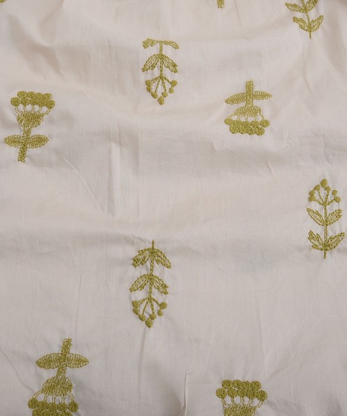 POU DOU DOU（プードゥドゥ）の「ボタニカル刺繍ワンピース（ワンピース・レディース・アイボリー/ブラック/ブルー・3）」の22枚目の写真