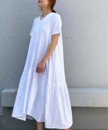 PICCIN | フリルマキシワンピース(ワンピース)