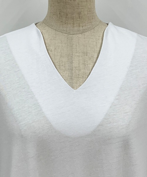 PICCIN（ピッチン）の「フリルマキシワンピース（ワンピース・レディース・ブラック/オフホワイト/ブルー・M）」の19枚目の写真