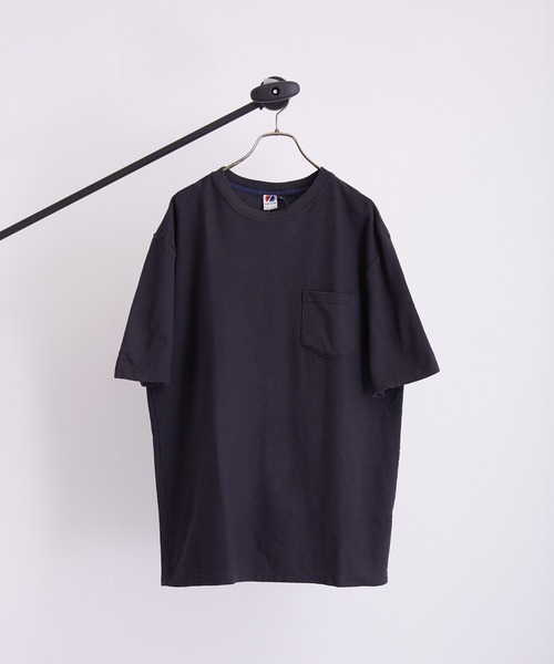 tone(トーン)の「【STATE LINE/ステートライン】STATE LINE7.25oz RUGBY SS POCKET TEE(UN)(Tシャツ/カットソー・レディース・ホワイト/ネイビー/グレー/ブラック・MEDIUM/LARGE/X-LARGE)」の1枚目の写真