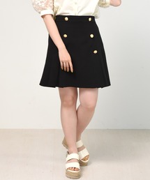ems excite | 前釦ミニスカート(スカート)