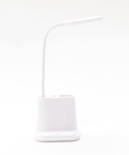 aimoha（アイモハ）の「充電&ペン立て&タブレットスタンドになる多機能USBデスクライト（照明・レディース・ホワイト/ピンク・FREE）」の6枚目の写真