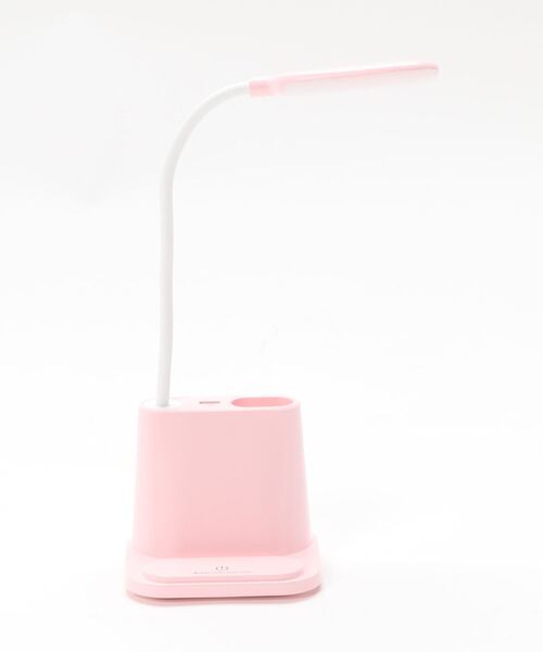 aimoha（アイモハ）の「充電&ペン立て&タブレットスタンドになる多機能USBデスクライト（照明・レディース・ホワイト/ピンク・FREE）」の5枚目の写真