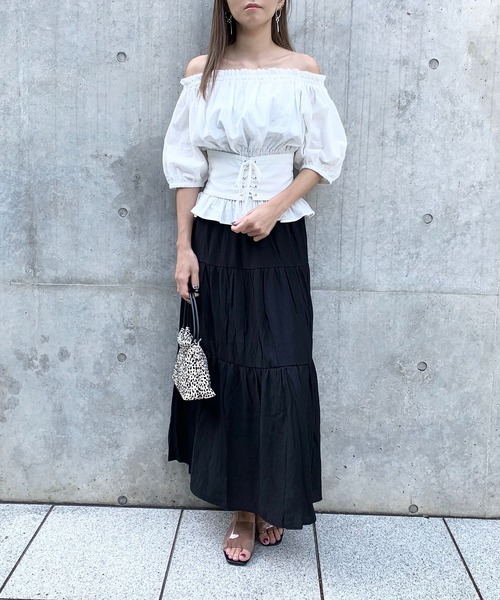 RASVOA（ラスボア）の「パターンソリッド２ＷＡＹミニＢＡＧ（ショルダーバッグ・レディース・ブラック/オフホワイト/ホワイト系その他・FREE）」の9枚目の写真