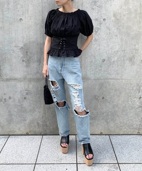 RASVOA（ラスボア）の「パターンソリッド２ＷＡＹミニＢＡＧ（ショルダーバッグ・レディース・ブラック/オフホワイト/ホワイト系その他・FREE）」の11枚目の写真