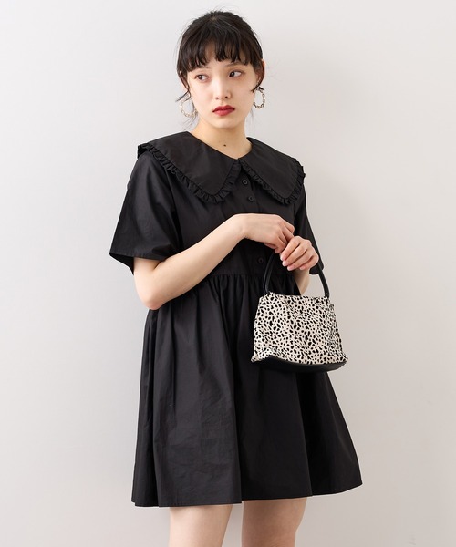 RASVOA（ラスボア）の「パターンソリッド２ＷＡＹミニＢＡＧ（ショルダーバッグ・レディース・ブラック/オフホワイト/ホワイト系その他・FREE）」の19枚目の写真