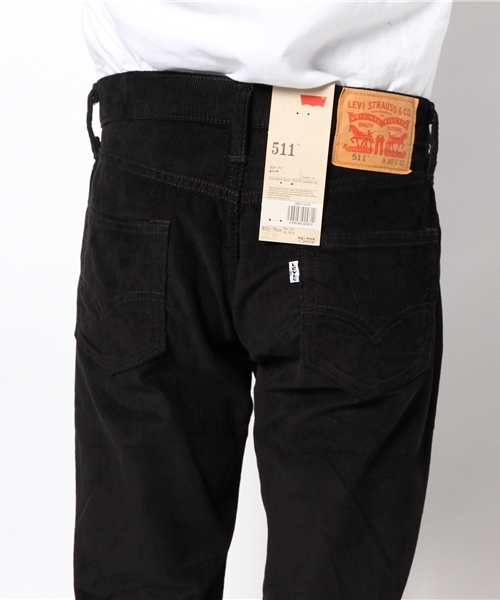 Levi's（リーバイス）の「511 CLASSIC-スリムテーパード/ストレッチコーデュロイ/WATER PROOF（その他パンツ・メンズ・ブラック・30inch/34inch/32inch/28inch）」の7枚目の写真