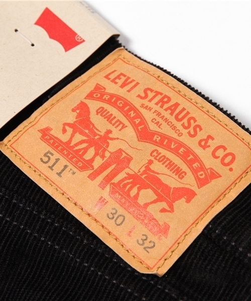 Levi's（リーバイス）の「511 CLASSIC-スリムテーパード/ストレッチコーデュロイ/WATER PROOF（その他パンツ・メンズ・ブラック・30inch/34inch/32inch/28inch）」の3枚目の写真