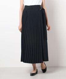 ラッププリーツスカート