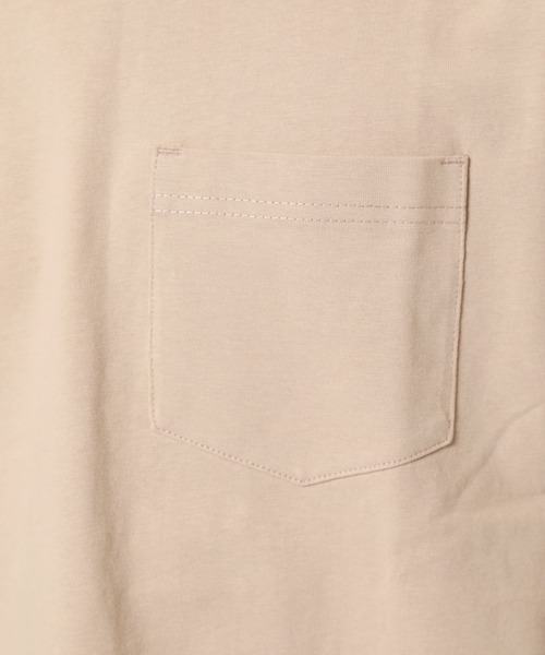 TopIsm(トップイズム)の「ワイドシルエットヘビーウェイトUSAコットンクルーネック半袖Tシャツ(Tシャツ/カットソー・メンズ・ホワイト/ブラック/ベージュ/ブルー/ライトグリーン/杢グレー/サーモンピンク・M/L/LL)」の20枚目の写真