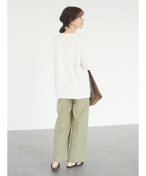 Green　Parks（グリーンパークス）の「接触冷感 イージーパンツ＊（その他パンツ・レディース・ブラック/カーキ/ライトベージュ・FREE）」の16枚目の写真