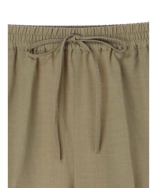 Green　Parks（グリーンパークス）の「接触冷感 イージーパンツ＊（その他パンツ・レディース・ブラック/カーキ/ライトベージュ・FREE）」の17枚目の写真