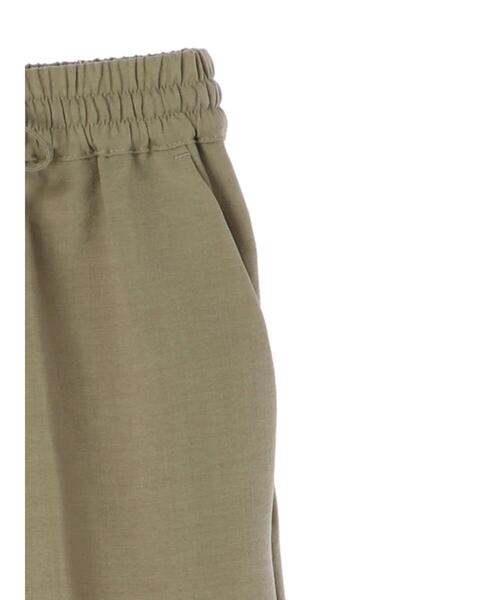 Green　Parks（グリーンパークス）の「接触冷感 イージーパンツ＊（その他パンツ・レディース・ブラック/カーキ/ライトベージュ・FREE）」の5枚目の写真