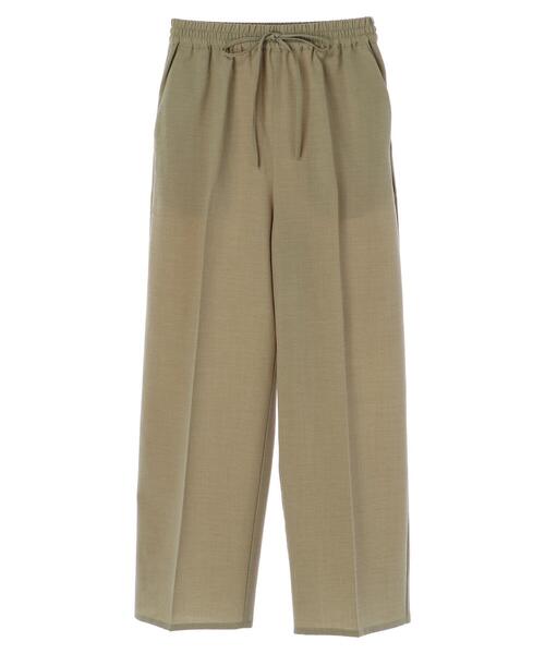 Green　Parks（グリーンパークス）の「接触冷感 イージーパンツ＊（その他パンツ・レディース・ブラック/カーキ/ライトベージュ・FREE）」の7枚目の写真