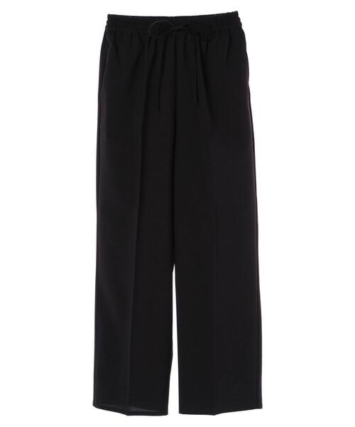 Green　Parks（グリーンパークス）の「接触冷感 イージーパンツ＊（その他パンツ・レディース・ブラック/カーキ/ライトベージュ・FREE）」の2枚目の写真