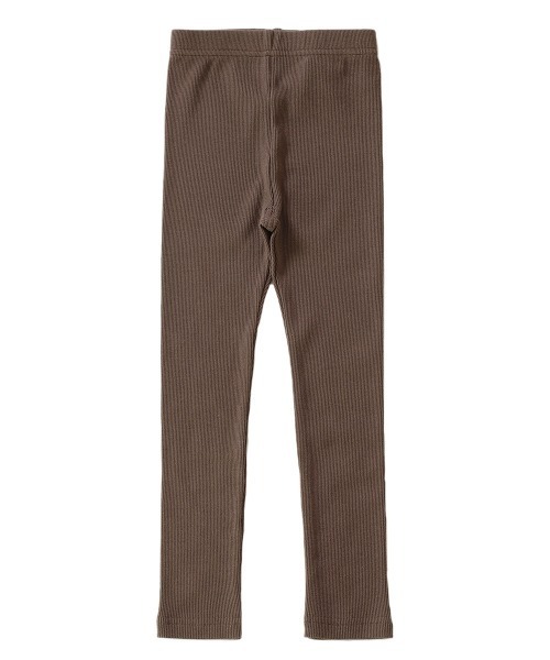 devirock（デビロック）の「リブレギンス（レギンス/スパッツ・キッズ・アイボリー/ブラック/杢グレー/ヘザーチャコール/モカ/グレー系その他・100cm/160cm/140cm/150cm/120cm/130cm/80ｃｍ/110cm/90cm）」の7枚目の写真