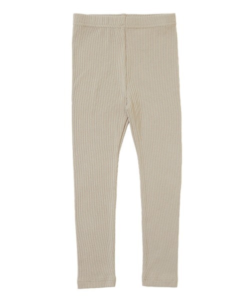 devirock（デビロック）の「リブレギンス（レギンス/スパッツ・キッズ・アイボリー/ブラック/杢グレー/ヘザーチャコール/モカ/グレー系その他・100cm/160cm/140cm/150cm/120cm/130cm/80ｃｍ/110cm/90cm）」の18枚目の写真