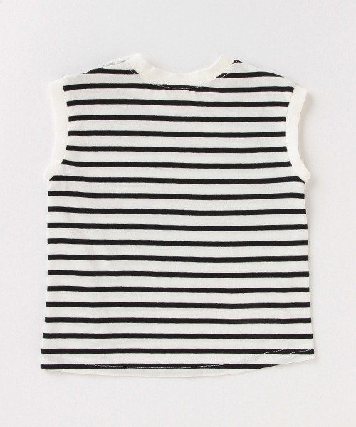 petit main（プティマイン）の「【リンク／接触冷感】裾スリットTシャツ（Tシャツ/カットソー・キッズ・ダークブラウン/ブルー/キナリ/ブラック・100cm/120cm/80ｃｍ/110cm/130cm/90cm）」の13枚目の写真