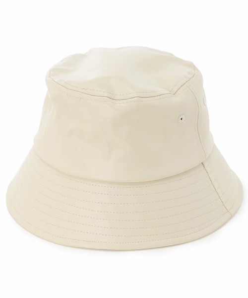 Dickies(ディッキーズ)の「【Dickies】PU BUCKET HAT / ディッキーズ フェイクレザー バケットハット(ハット・メンズ・ブラック/アイボリー・FREE)」の5枚目の写真