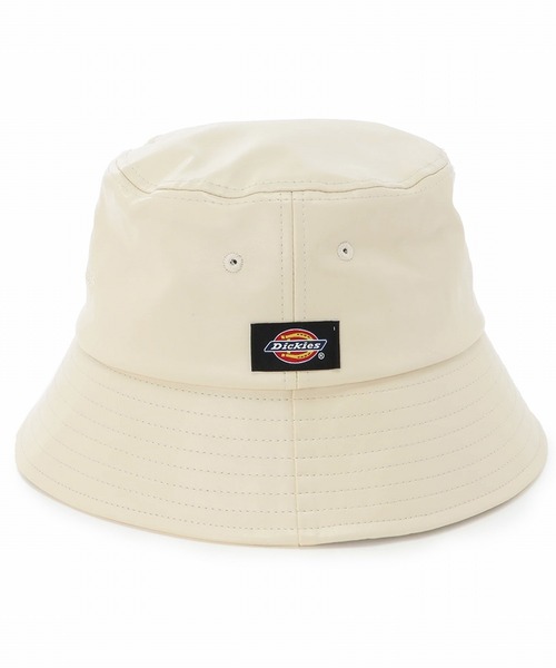 Dickies(ディッキーズ)の「【Dickies】PU BUCKET HAT / ディッキーズ フェイクレザー バケットハット(ハット・メンズ・ブラック/アイボリー・FREE)」の6枚目の写真