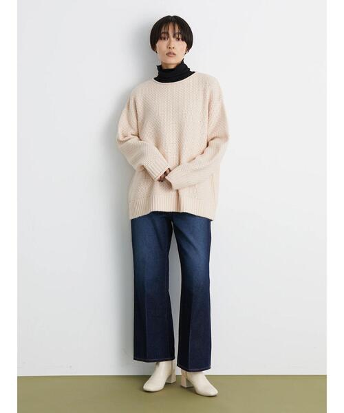 AMERICAN HOLIC(アメリカンホリック)の「フレアセンターラインデニム(デニムパンツ・レディース・インディゴブルー・S/M/L)」の16枚目の写真